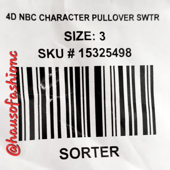 TORRID The Nightmare Before Christmas Pullover Sweater! NWT! - Picture 8 of 9